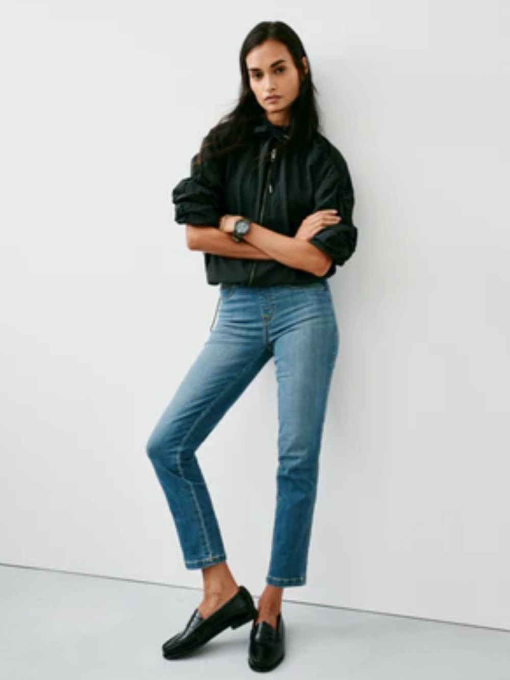SPANXshape™ EveryWear Straight Leg Jeans, Vintage Indigo